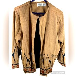 Women’s faux 2 piece coat